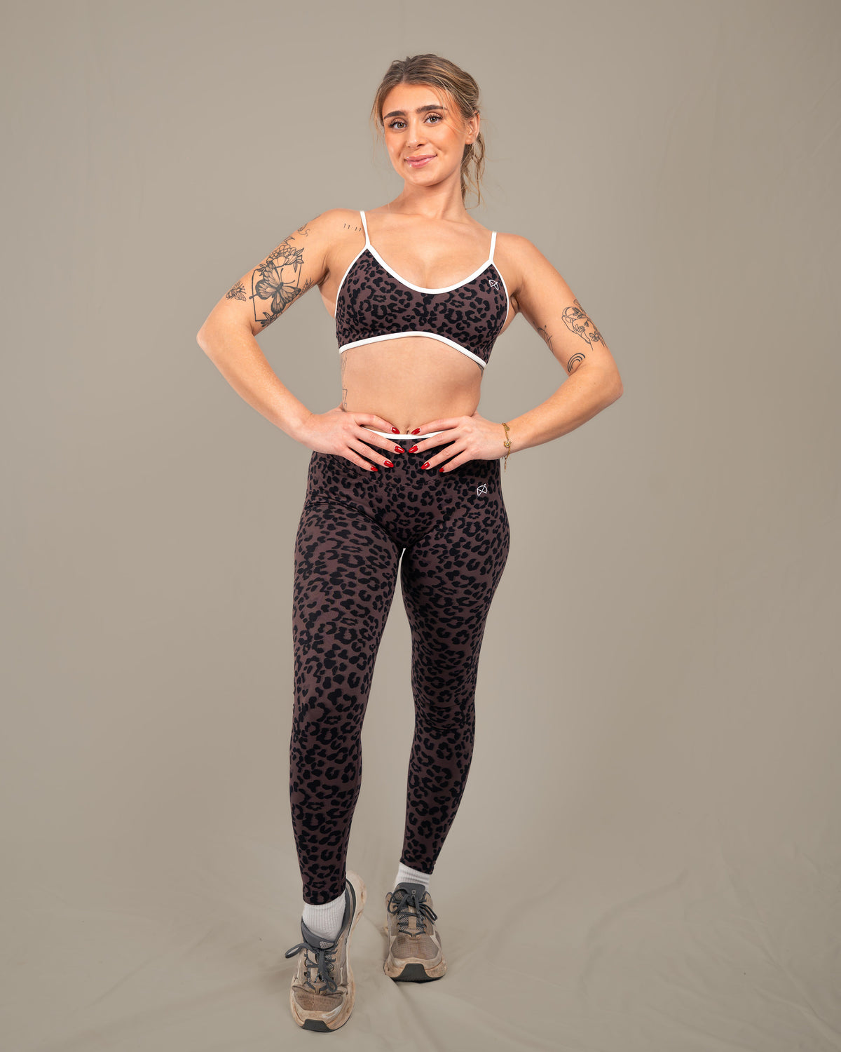 Leopard Training Bra