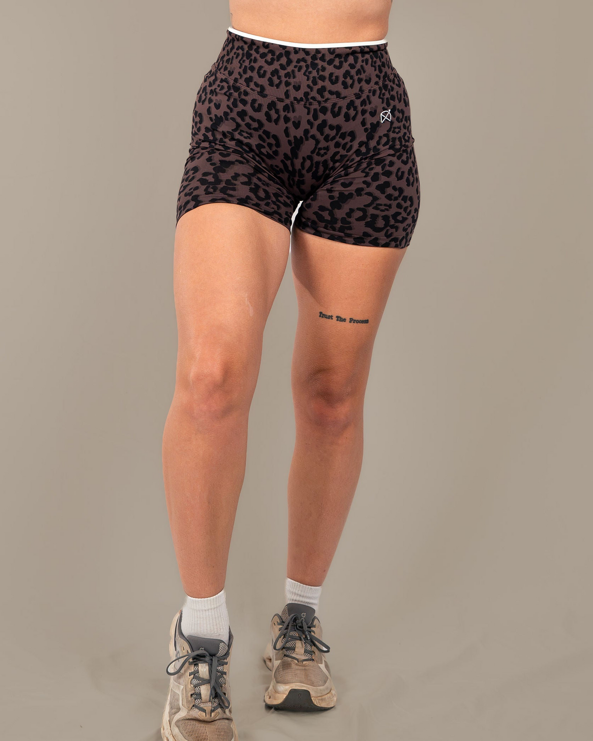 Leopard Sculpt Shorts