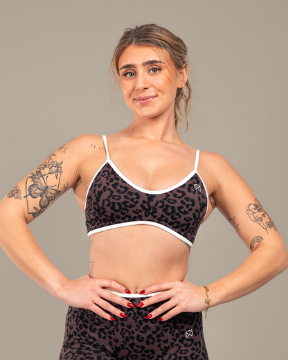 Leopard Training Bra