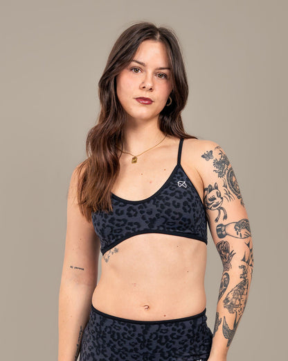 Leopard Training Bra