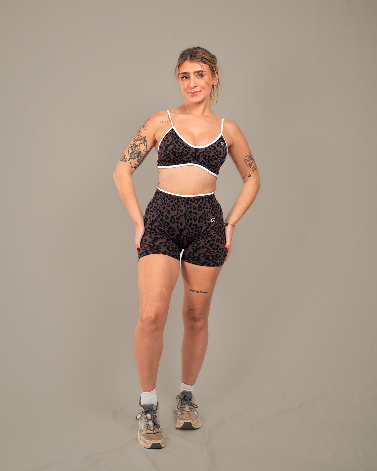Leopard Sculpt Shorts